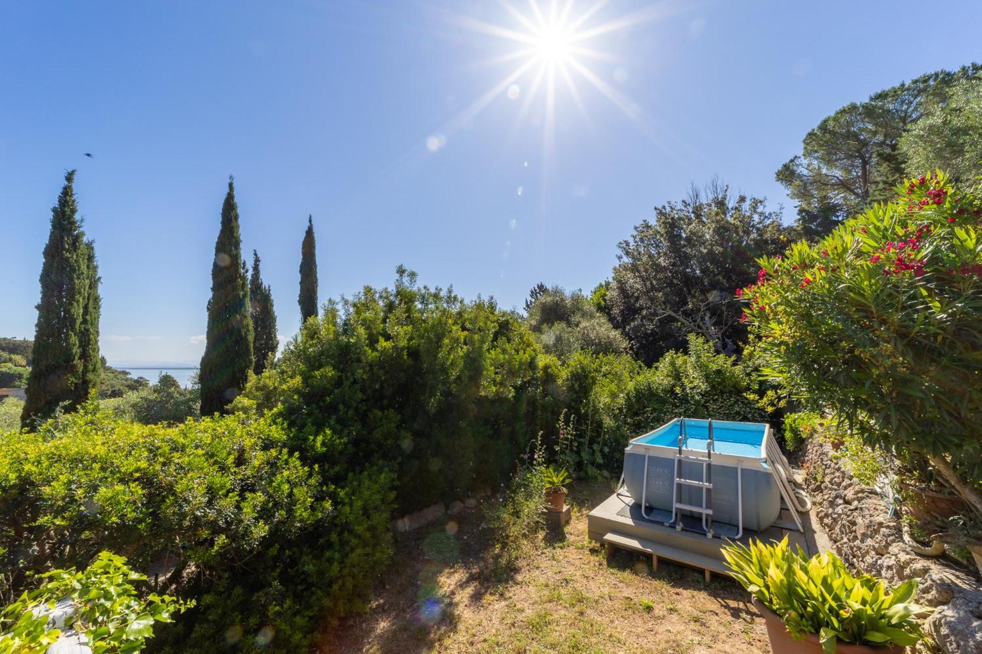 Cottage Pura Vigna Immerso Nella Natura Vicino Al Mare 포르투산투스테파노 외부 사진